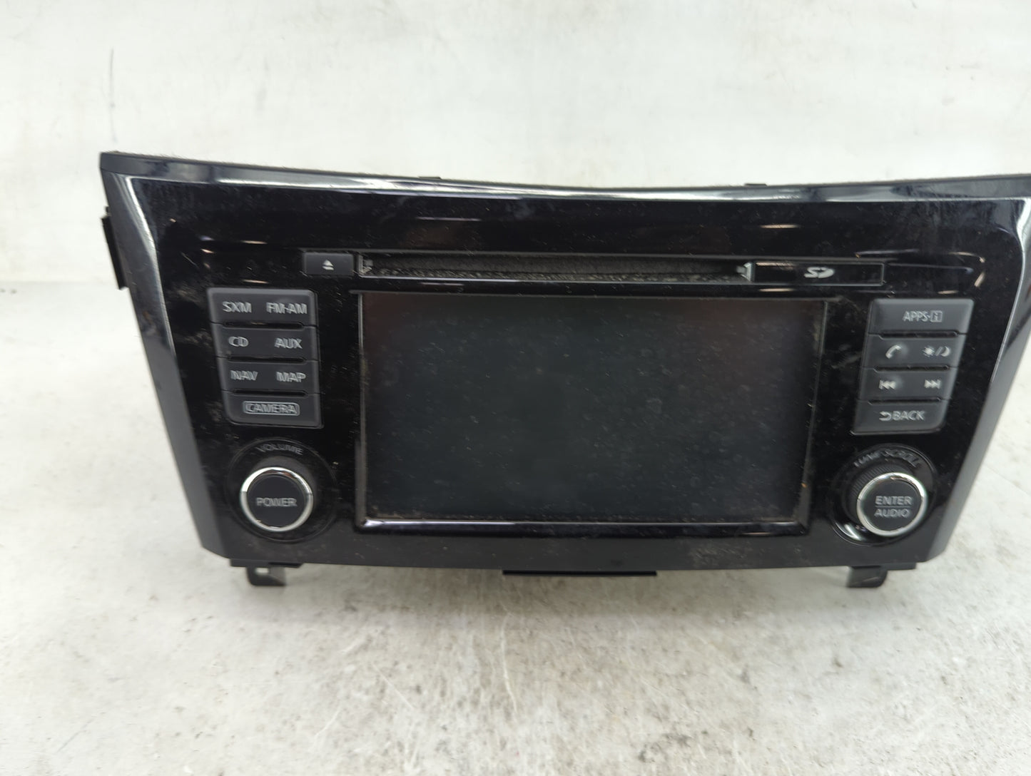 2017 Nissan Rogue Sport Radio AM FM Cd Player Receiver Replacement P/N:7515750068 259156MA0A, LCN2K70B10, 9595A-LCN2K70B10 F