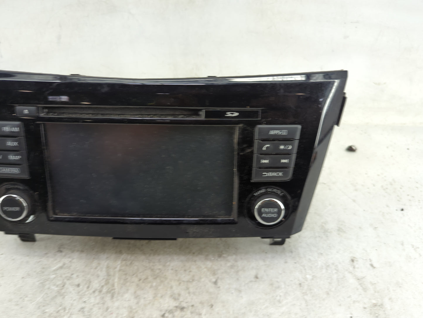 2017 Nissan Rogue Sport Radio AM FM Cd Player Receiver Replacement P/N:7515750068 259156MA0A, LCN2K70B10, 9595A-LCN2K70B10 F