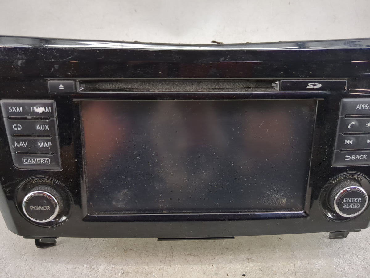 2017 Nissan Rogue Sport Radio AM FM Cd Player Receiver Replacement P/N:259156MA0A 7515750068, LCN2K70B10, 9595A-LCN2K70B10 F