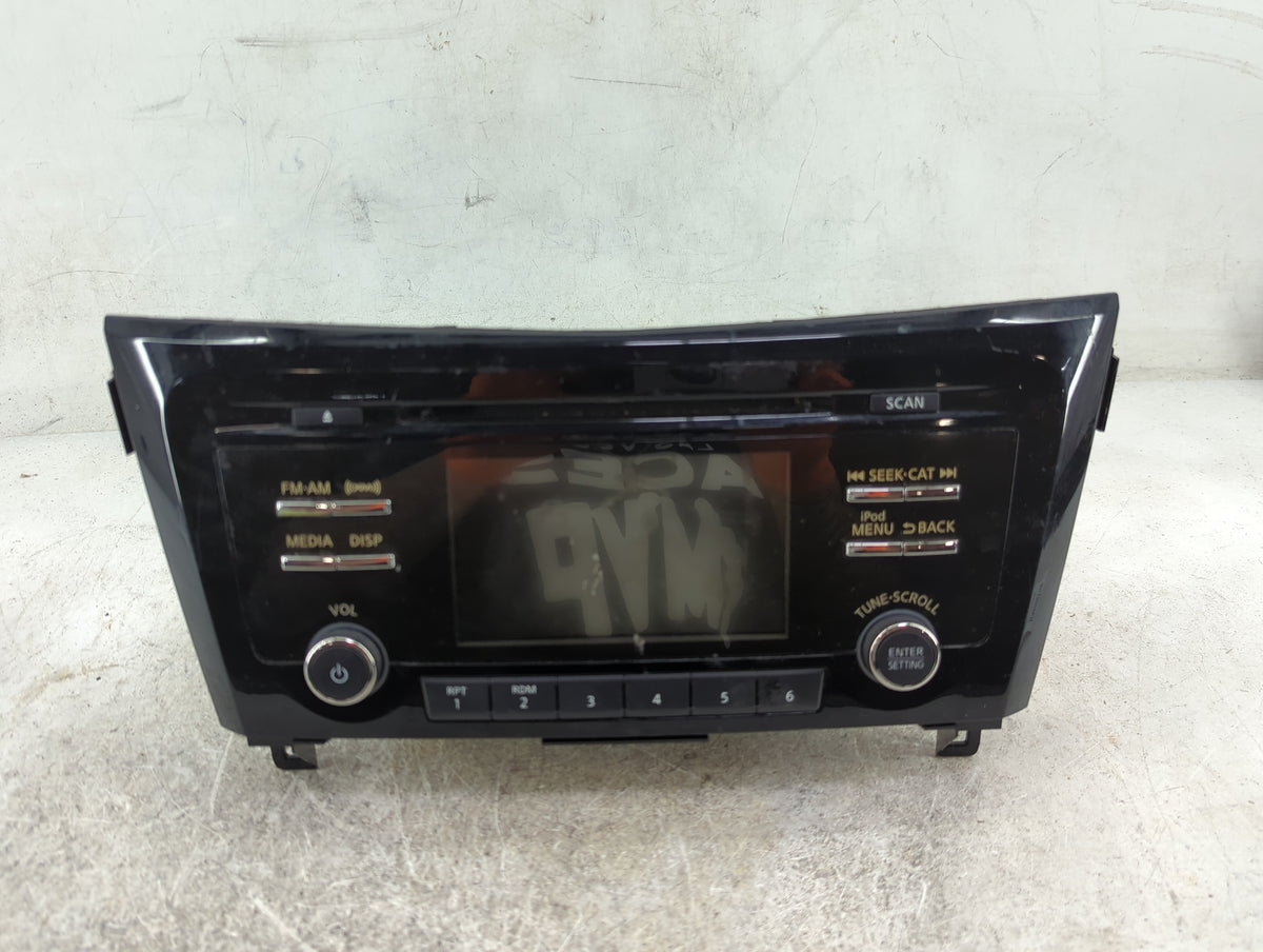 2017-2018 Nissan Rogue Sport Radio AM FM Cd Player Receiver Replacement P/N:281856MA0A CV-CN57N0AD Fits Fits 2017 2018 OEM U