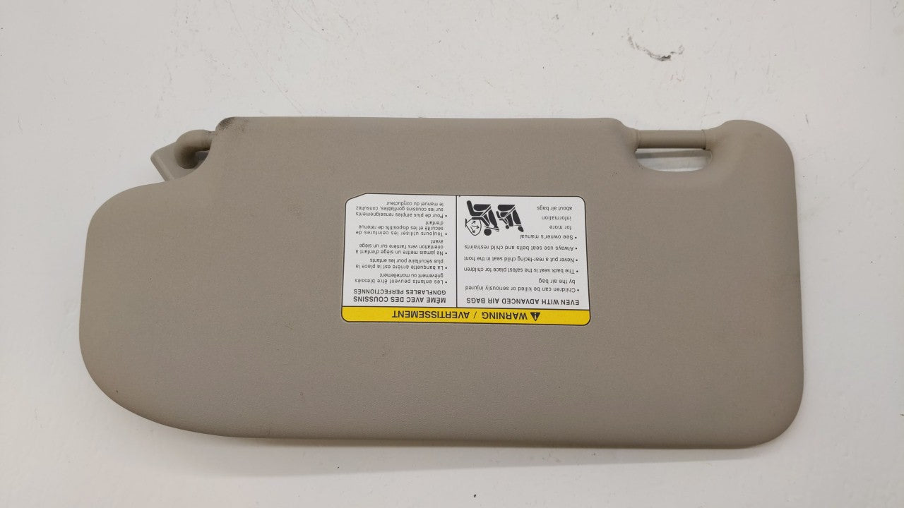 2017-2018 Nissan Rogue Sport Sun Visor Shade Replacement Passenger Right Mirror Fits Fits 2017 2018 OEM Used Auto Parts - Oe