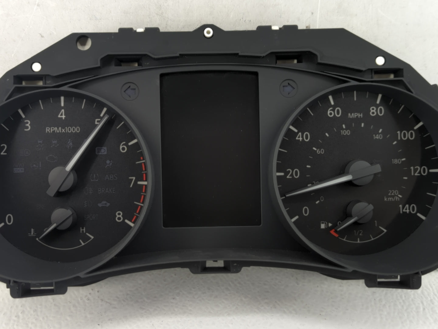 2017-2018 Nissan Rogue Sport Instrument Cluster Speedometer Gauges P/N:170424 0062 6MA0A Fits Fits 2017 2018 OEM Used Auto P