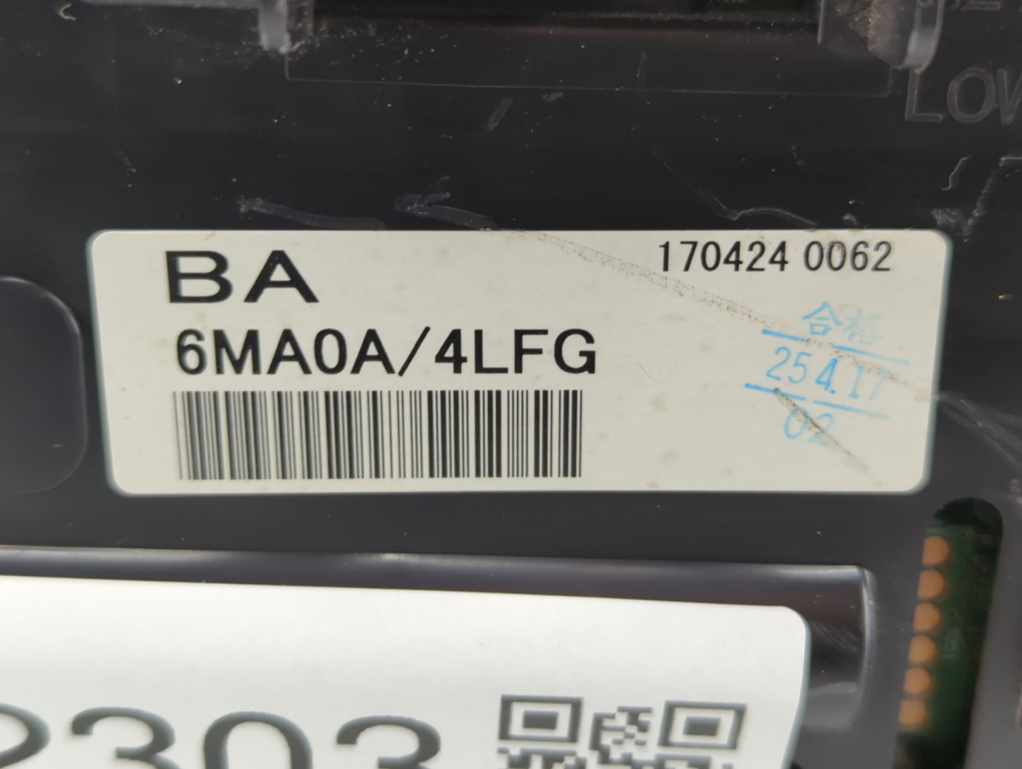 2017-2018 Nissan Rogue Sport Instrument Cluster Speedometer Gauges P/N:170424 0062 6MA0A Fits Fits 2017 2018 OEM Used Auto P