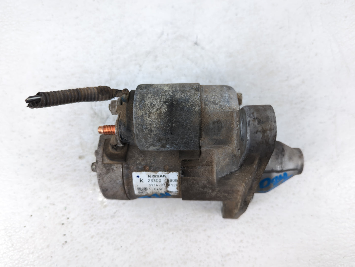 2017-2020 Nissan Rogue Sport Car Starter Motor Solenoid OEM P/N:S114-971A 23300 4BB0B Fits Fits 2017 2018 2019 2020 2021 OEM