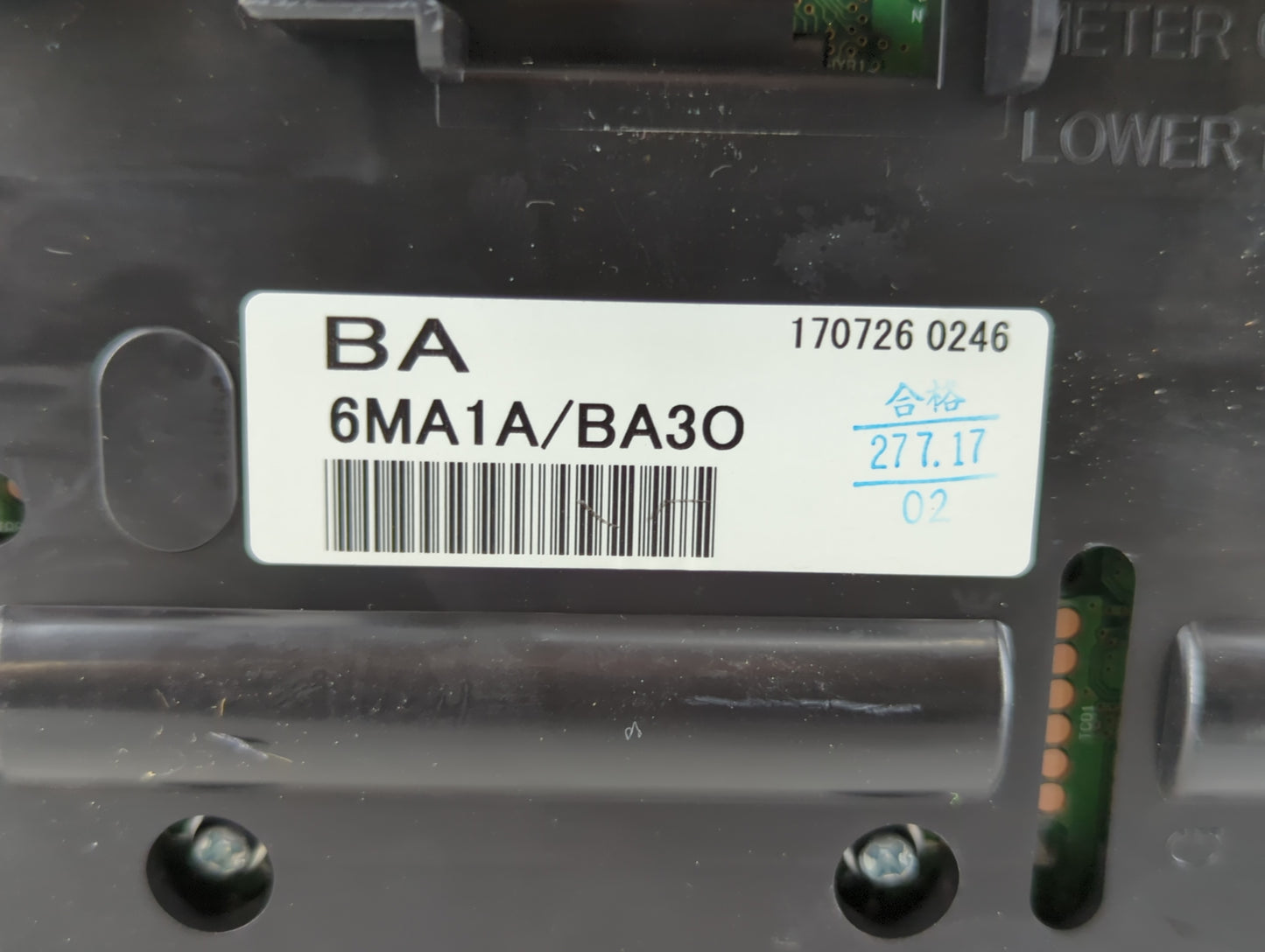 2017-2018 Nissan Rogue Sport Instrument Cluster Speedometer Gauges P/N:170726 0246 6MA1A/BA30 Fits Fits 2017 2018 OEM Used A