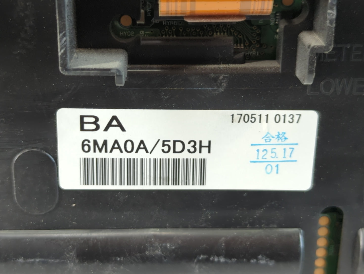 2017-2018 Nissan Rogue Sport Instrument Cluster Speedometer Gauges P/N:BA6MA0A/5D3H 170511 0137 Fits Fits 2017 2018 OEM Used