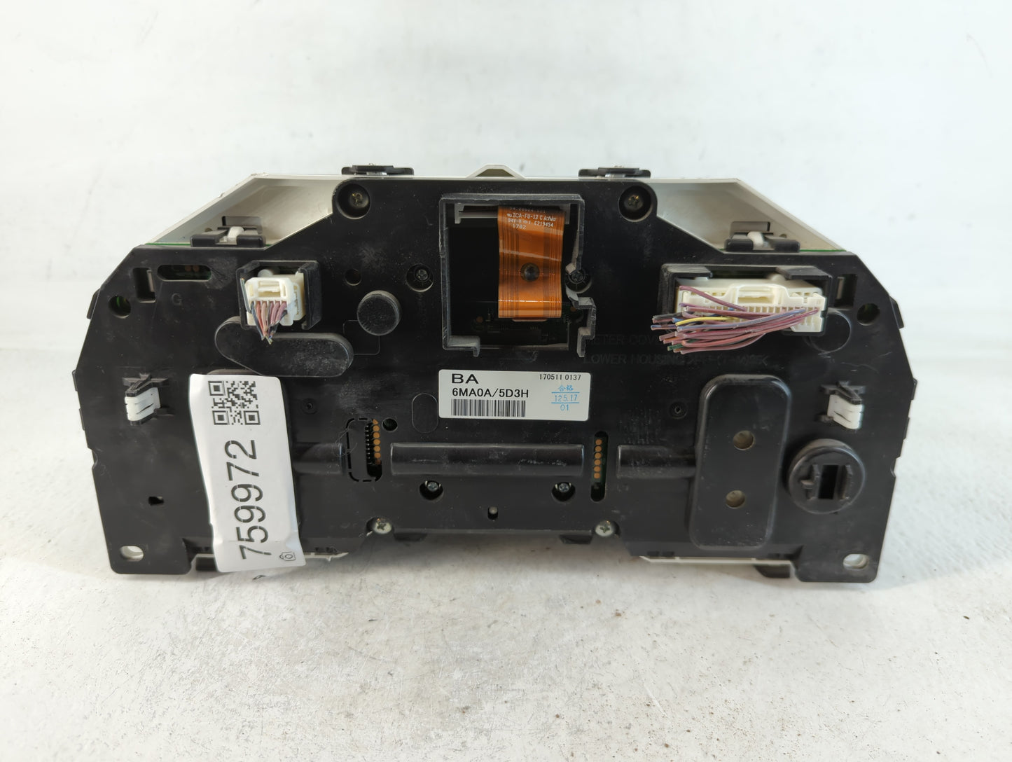 2017-2018 Nissan Rogue Sport Instrument Cluster Speedometer Gauges P/N:BA6MA0A/5D3H 170511 0137 Fits Fits 2017 2018 OEM Used