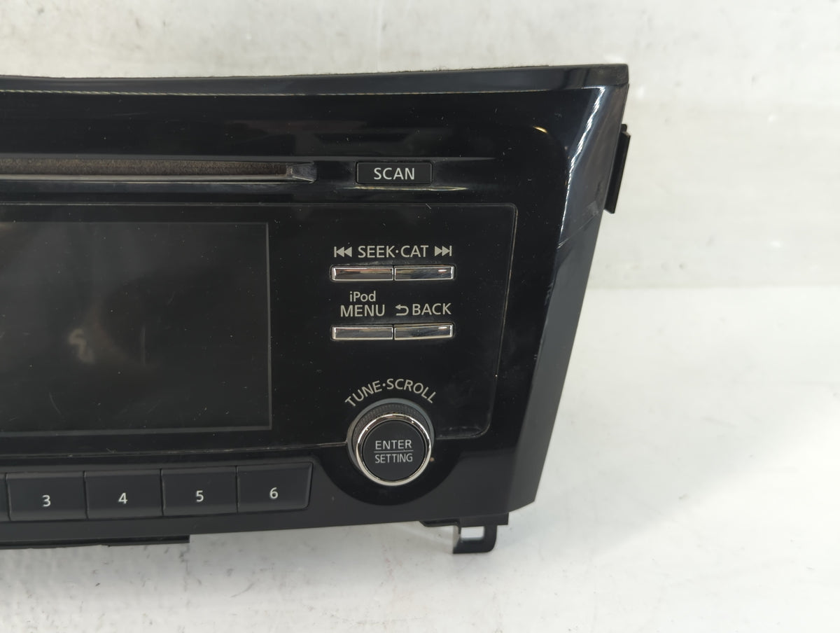 2017-2018 Nissan Rogue Sport Radio AM FM Cd Player Receiver Replacement P/N:28185 6MA0A Fits 2017 2018 OEM Used Auto Parts -