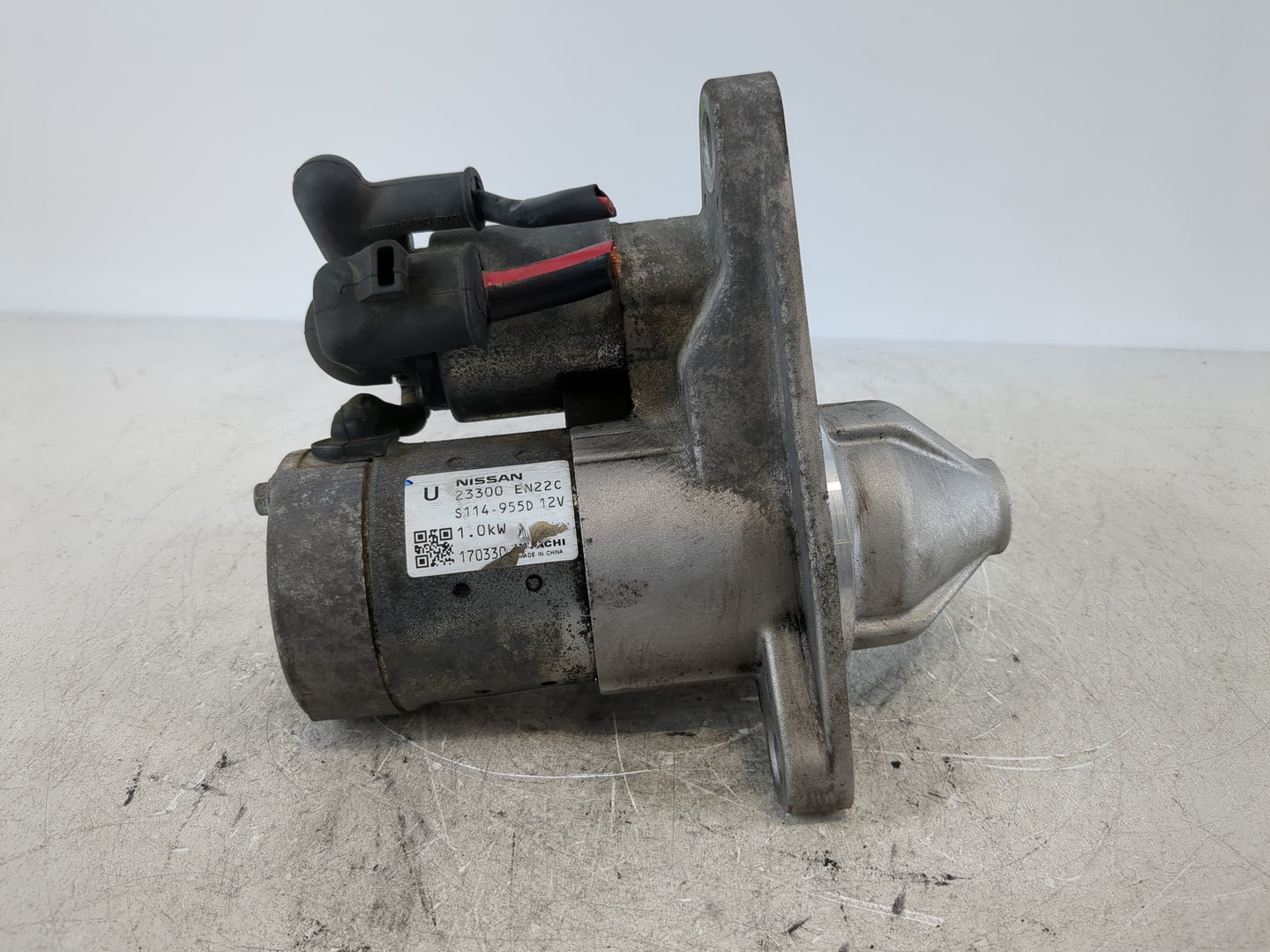 2013-2019 Nissan Sentra Car Starter Motor Solenoid OEM P/N:23300 EN22C Fits Fits 2013 2014 2015 2016 2017 2018 2019 2020 OEM