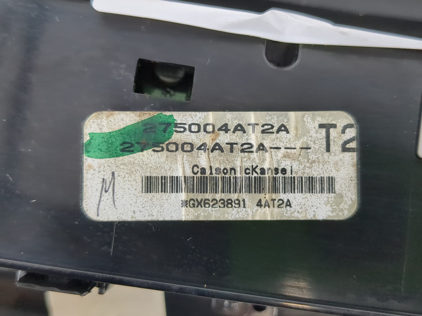 2017-2019 Nissan Sentra Climate Control Module Temperature AC/Heater Replacement P/N:275004AT2A Fits Fits 2017 2018 2019 OEM