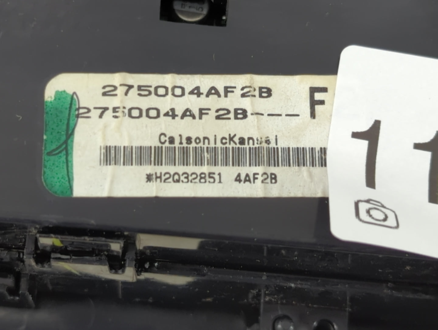 2017-2019 Nissan Sentra Climate Control Module Temperature AC/Heater Replacement P/N:275004AT2A 275004AF2B Fits OEM Used Aut