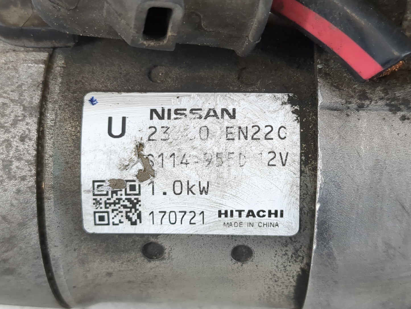 2013-2019 Nissan Sentra Car Starter Motor Solenoid OEM P/N:23300 EN22C Fits Fits 2013 2014 2015 2016 2017 2018 2019 2020 OEM