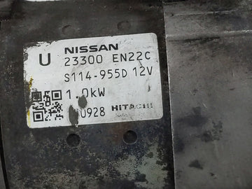 2013-2019 Nissan Sentra Car Starter Motor Solenoid OEM P/N:S114-955D 12V 23300 EN22C Fits OEM Used Auto Parts