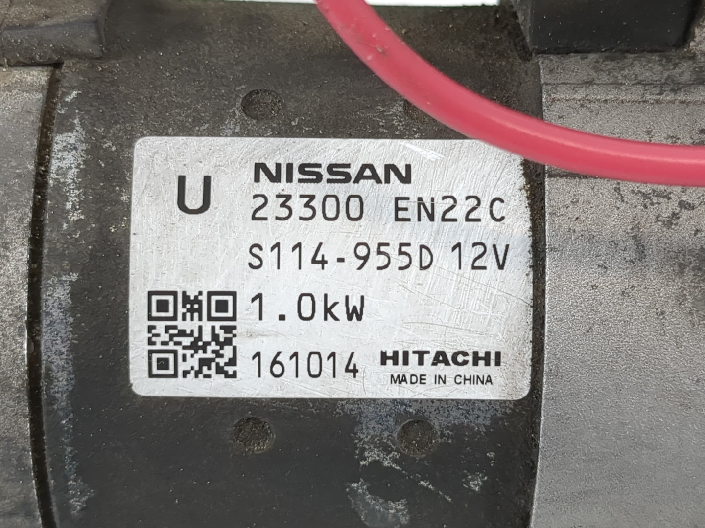 2013-2019 Nissan Sentra Car Starter Motor Solenoid OEM P/N:23300 EN22C Fits Fits 2013 2014 2015 2016 2017 2018 2019 2020 OEM