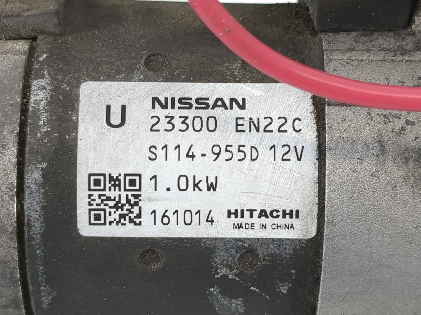 2013-2019 Nissan Sentra Car Starter Motor Solenoid OEM P/N:23300 EN22C Fits Fits 2013 2014 2015 2016 2017 2018 2019 2020 OEM