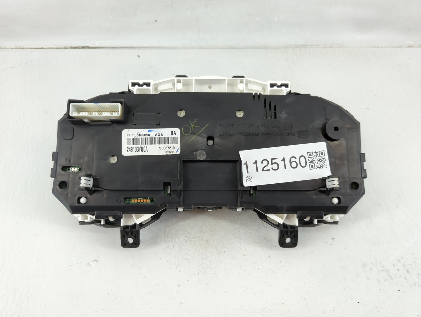 2016-2019 Nissan Sentra Instrument Cluster Speedometer Gauges P/N:248103YU0A 248103Y09A Fits Fits 2016 2017 2018 2019 OEM Us