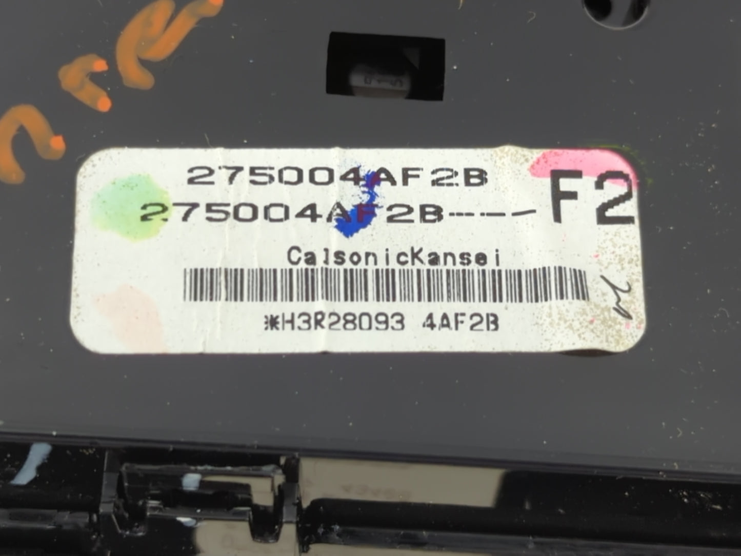 2017-2019 Nissan Sentra Climate Control Module Temperature AC/Heater Replacement P/N:275004AF2A Fits Fits 2017 2018 2019 OEM