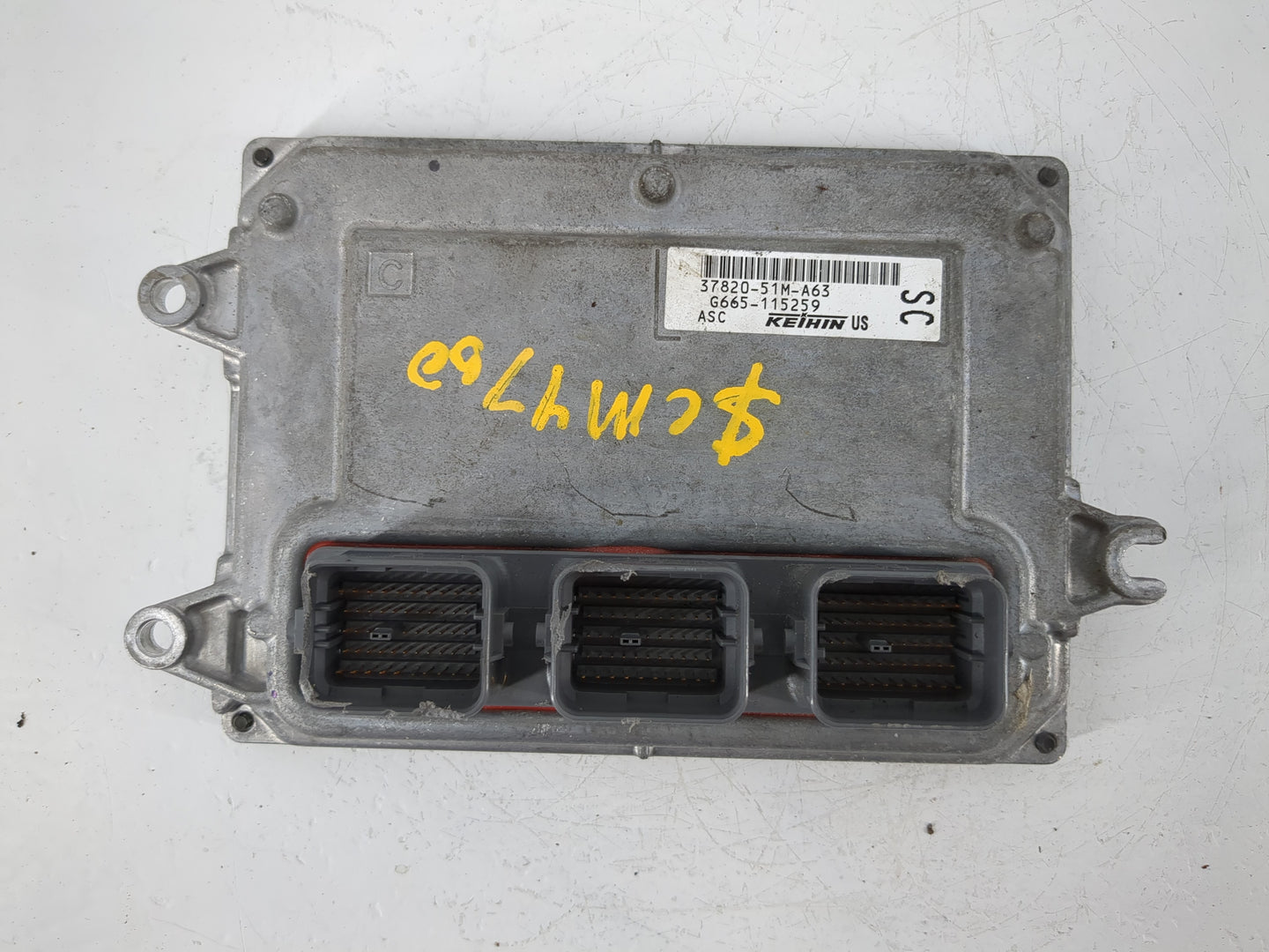 2016-2017 Nissan Sentra PCM Engine Control Computer ECU ECM PCU OEM P/N:37820-51M-A63 Fits Fits 2016 2017 OEM Used Auto Part