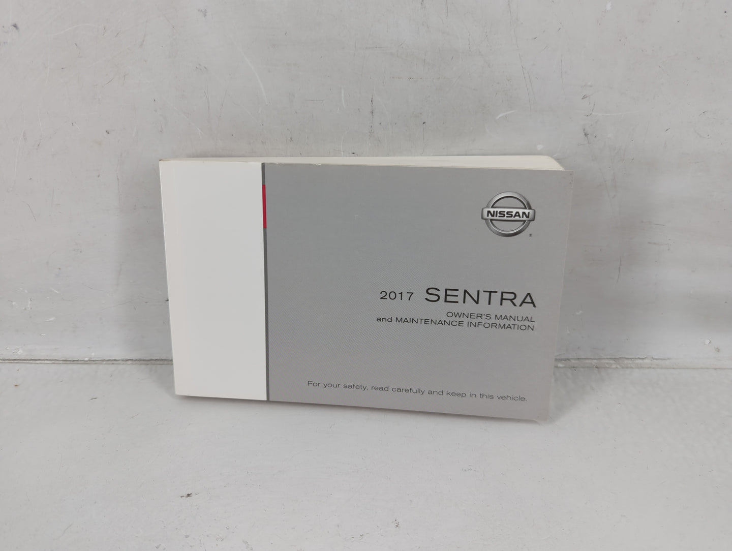 2017 Nissan Sentra Owners Manual Book Guide P/N:OM17EM 0B17U2 OEM Used Auto Parts - Oemusedautoparts1.com