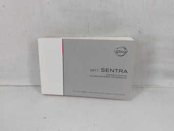 compare product 2017 Nissan Sentra Owners Manual Book Guide P/N:OM17EM 0B17U2 OEM Used Auto Parts