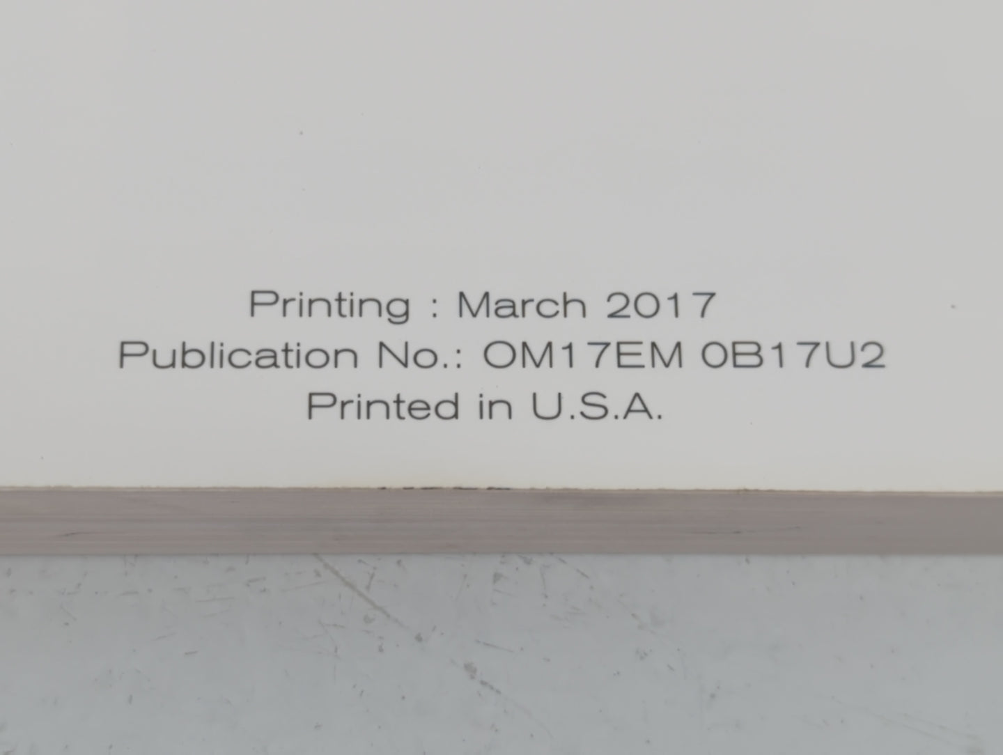 2017 Nissan Sentra Owners Manual Book Guide P/N:OM17EM 0B17U2 OEM Used Auto Parts - Oemusedautoparts1.com