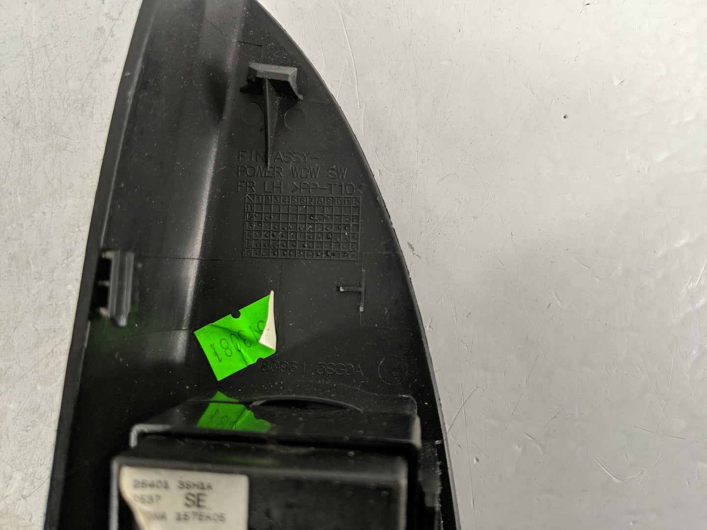 2013-2019 Nissan Sentra Master Power Window Switch Replacement Driver Side Left P/N:254013SH1A Fits OEM Used Auto Parts - Oe