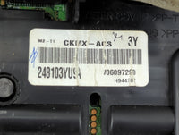 2017-2019 Nissan Sentra Instrument Cluster Speedometer Gauges P/N:248103YU9A Fits Fits 2017 2018 2019 OEM Used Auto Parts - 