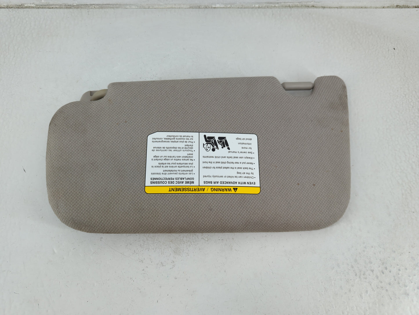 2013-2019 Nissan Sentra Sun Visor Shade Replacement Passenger Right Mirror Fits Fits 2012 2013 2014 2015 2016 2017 2018 2019