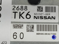 2016-2017 Nissan Sentra PCM Engine Control Computer ECU ECM PCU OEM P/N:NEC021-669 Fits Fits 2016 2017 OEM Used Auto Parts -