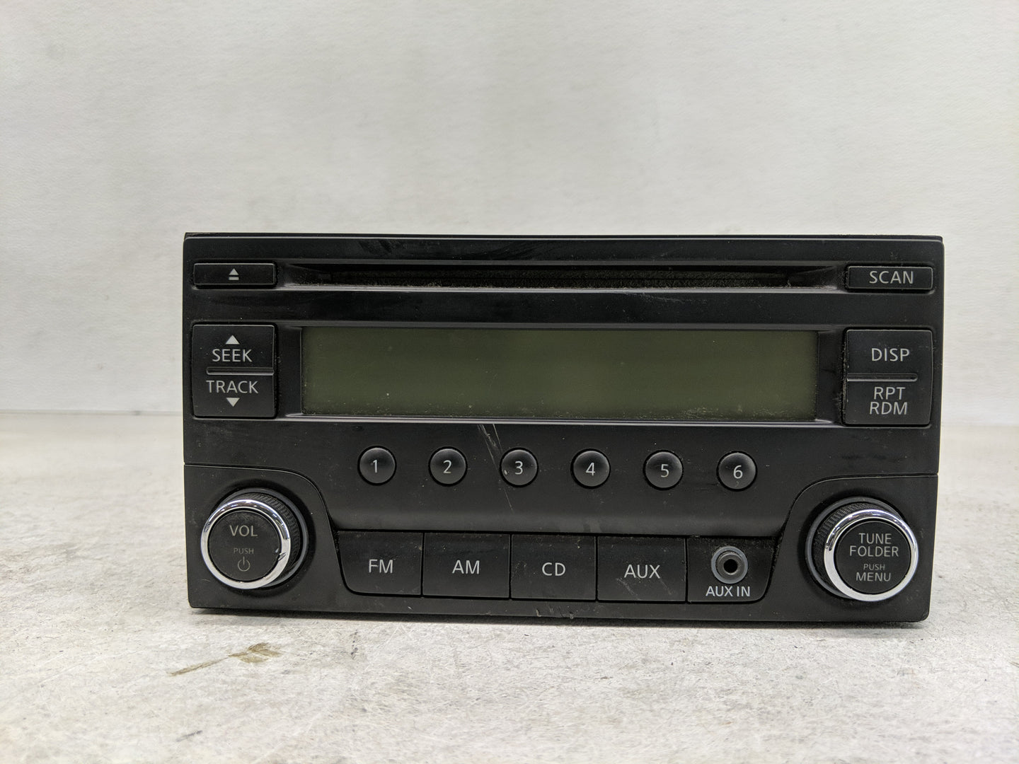 2017-2019 Nissan Sentra Radio AM FM Cd Player Receiver Replacement P/N:28185 3VY0A Fits Fits 2017 2018 2019 OEM Used Auto Pa