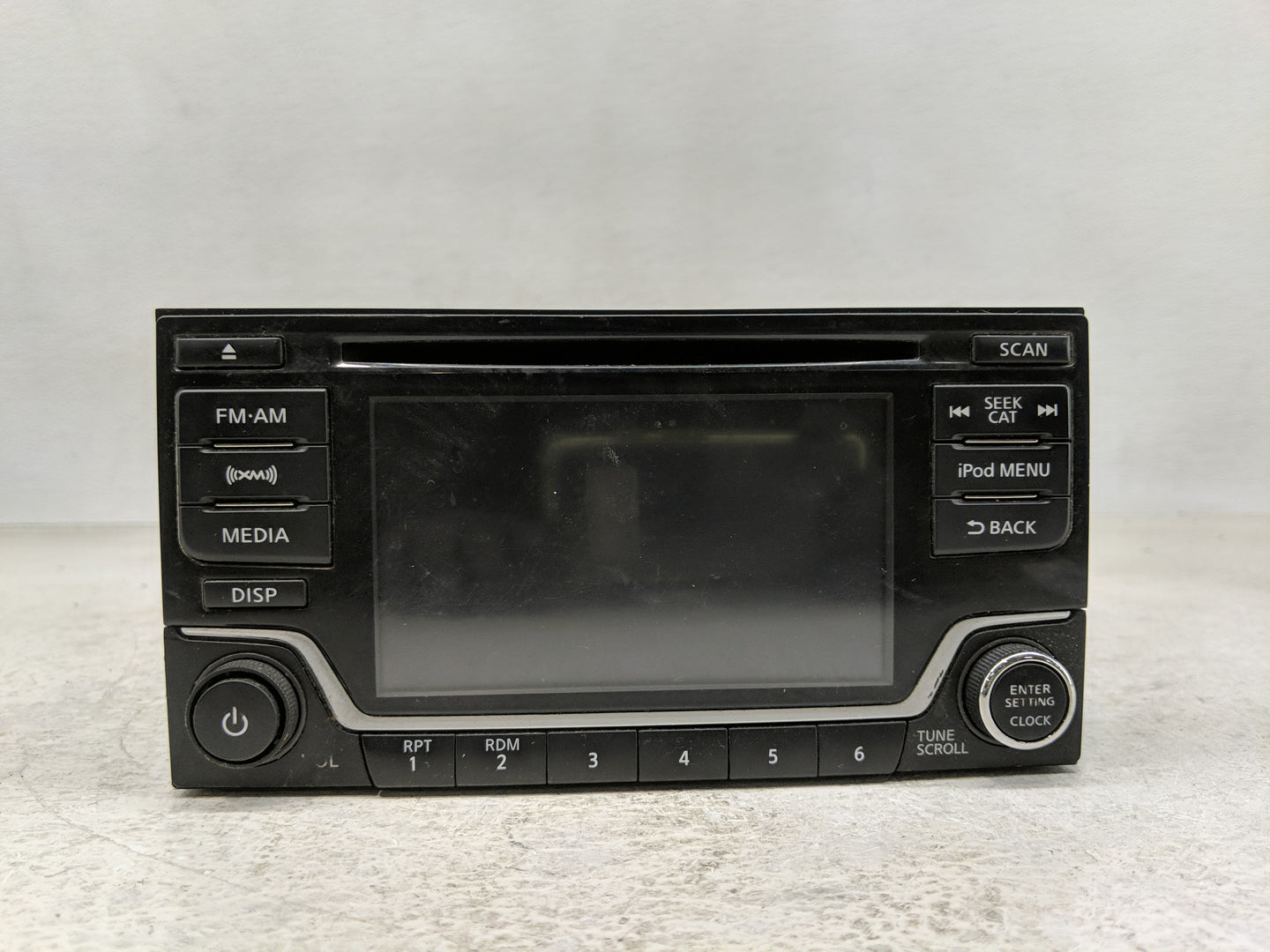 2017-2019 Nissan Sentra Radio AM FM Cd Player Receiver Replacement P/N:28185 4AF6A Fits Fits 2017 2018 2019 OEM Used Auto Pa