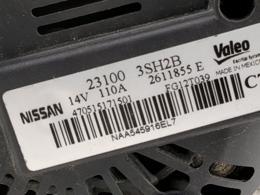 2013-2019 Nissan Sentra Alternator Replacement Generator Charging Assembly Engine OEM P/N:23100 3SH2B Fits OEM Used Auto Parts