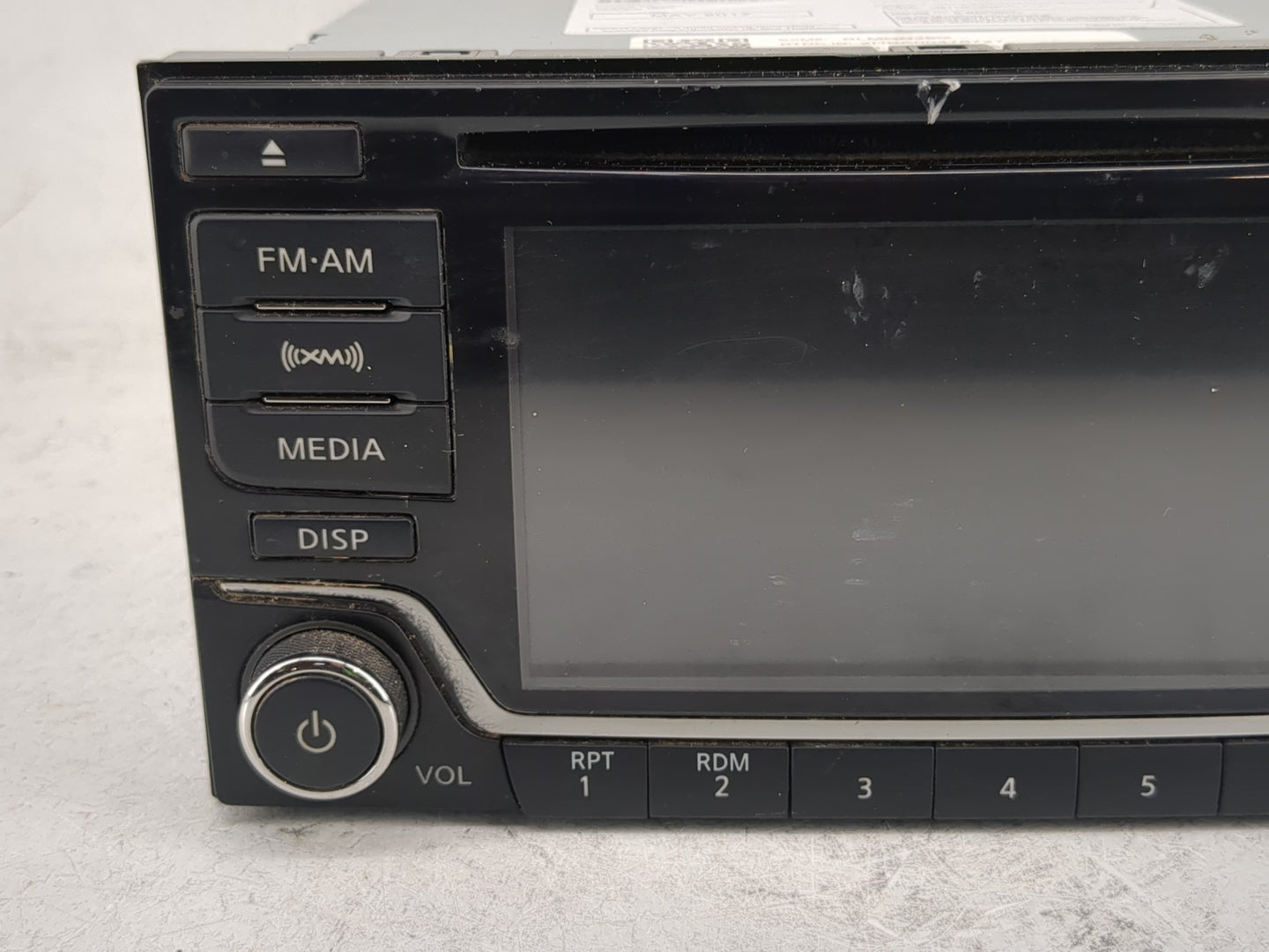 2017-2019 Nissan Sentra Radio AM FM Cd Player Receiver Replacement P/N:28185 4AF6A Fits Fits 2017 2018 2019 OEM Used Auto Pa