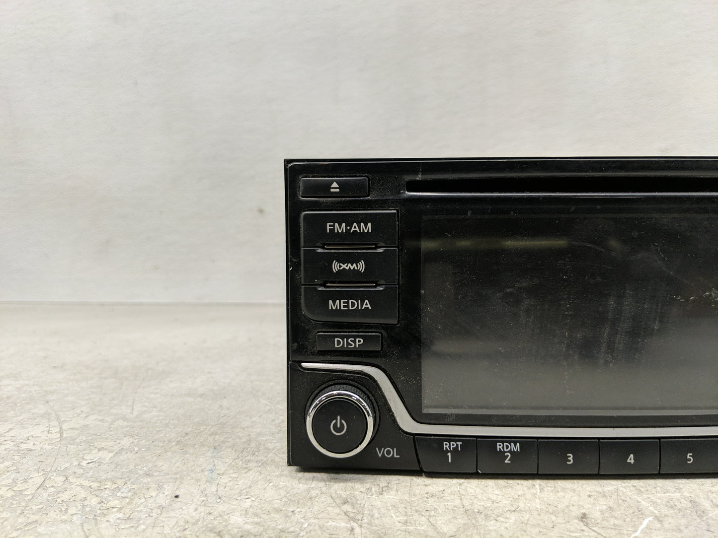 2017-2019 Nissan Sentra Radio AM FM Cd Player Receiver Replacement P/N:281854AF6A Fits Fits 2017 2018 2019 OEM Used Auto Par