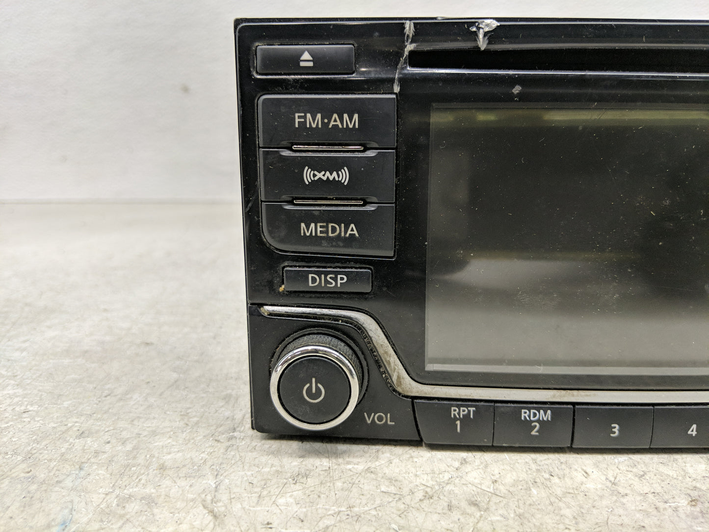 2017-2019 Nissan Sentra Radio AM FM Cd Player Receiver Replacement P/N:281854AF6A Fits Fits 2017 2018 2019 OEM Used Auto Par