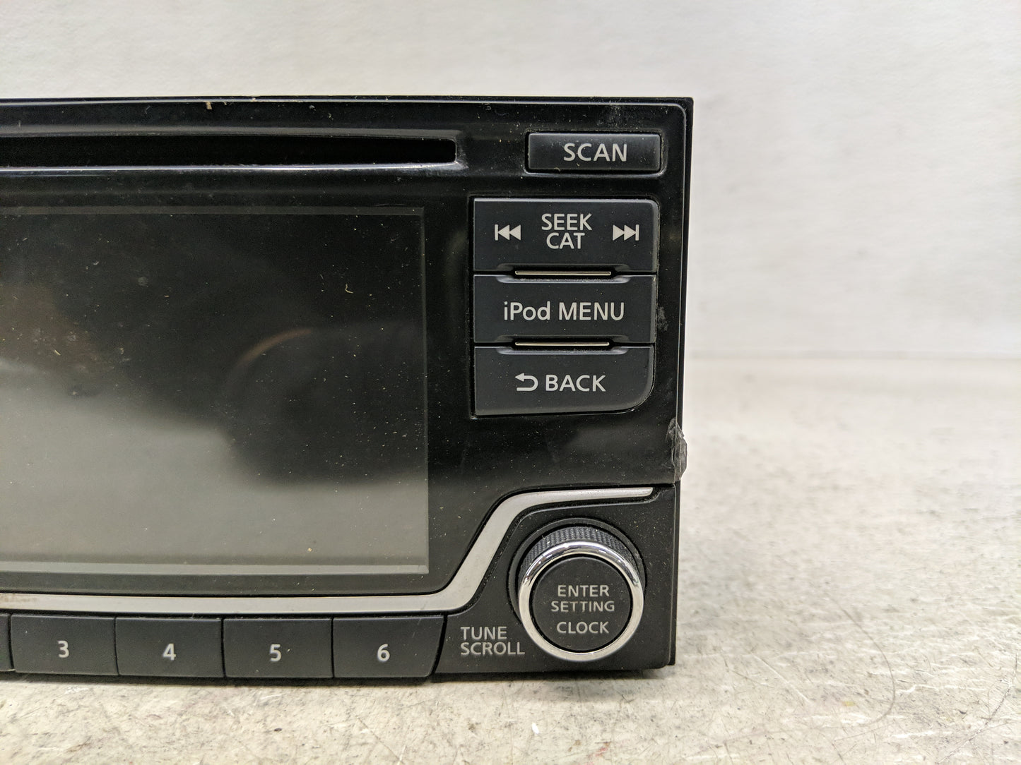 2017-2019 Nissan Sentra Radio AM FM Cd Player Receiver Replacement P/N:281854AF6A Fits Fits 2017 2018 2019 OEM Used Auto Par