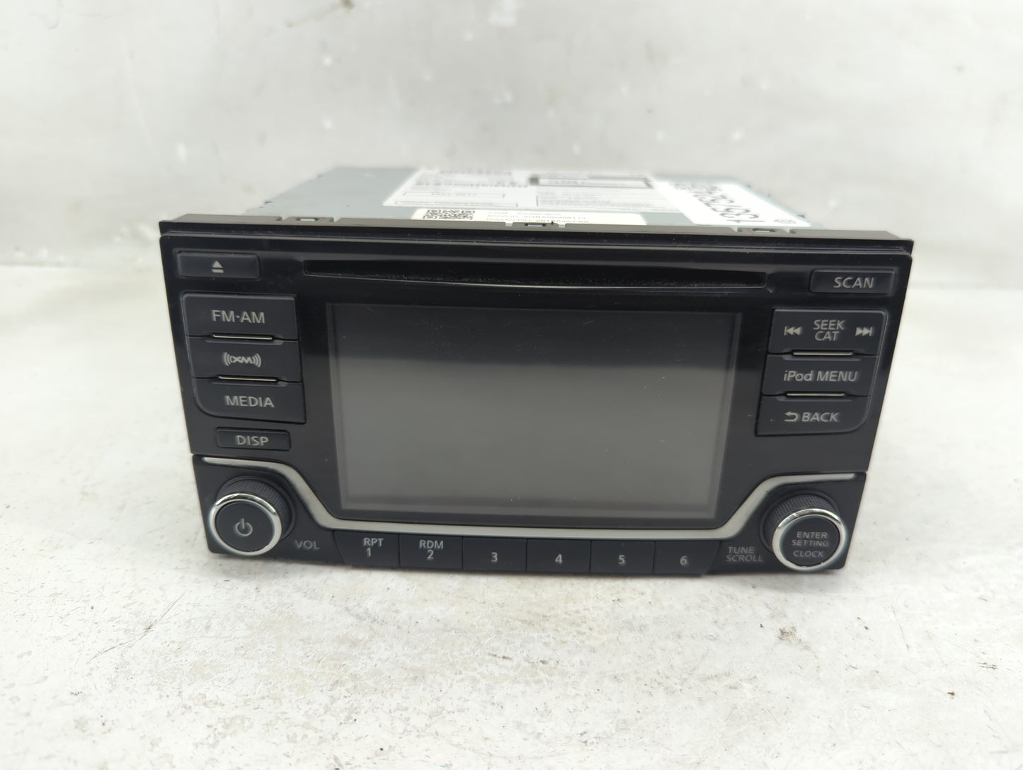 2017-2019 Nissan Sentra Radio AM FM Cd Player Receiver Replacement P/N:28185 4AF6A Fits Fits 2017 2018 2019 OEM Used Auto Pa