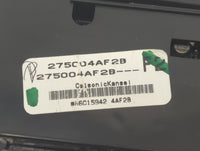 2017-2019 Nissan Sentra Climate Control Module Temperature AC/Heater Replacement P/N:275004AF2B Fits Fits 2017 2018 2019 OEM