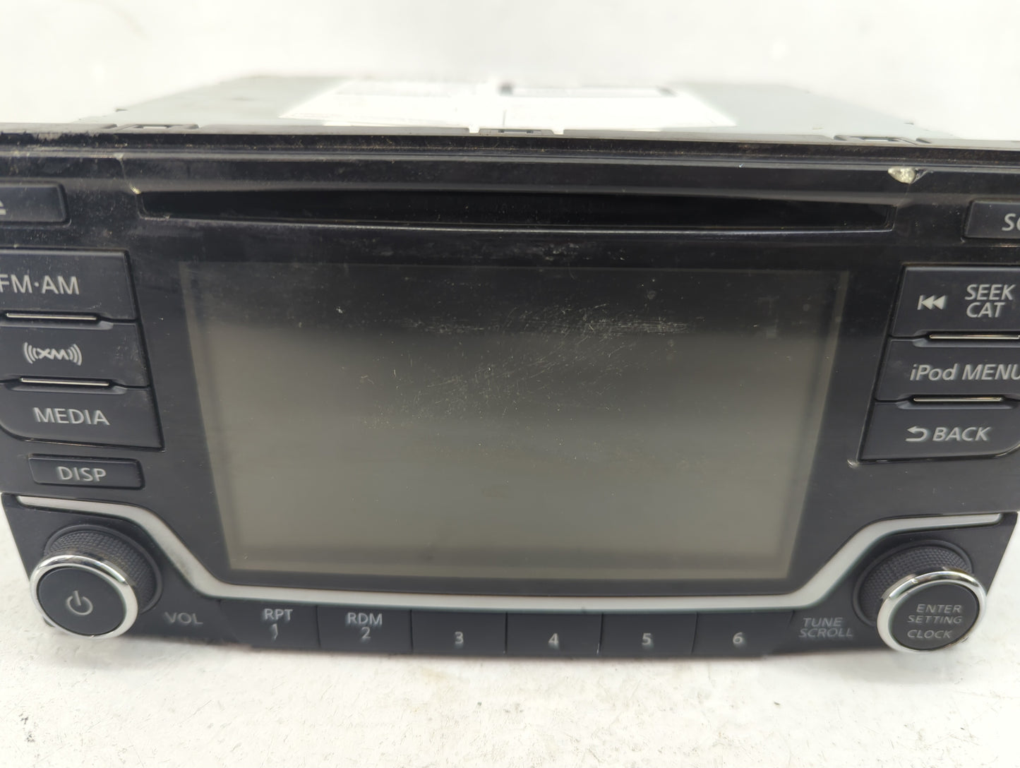 2017-2019 Nissan Sentra Radio AM FM Cd Player Receiver Replacement P/N:28185-4AF6A Fits Fits 2017 2018 2019 OEM Used Auto Pa