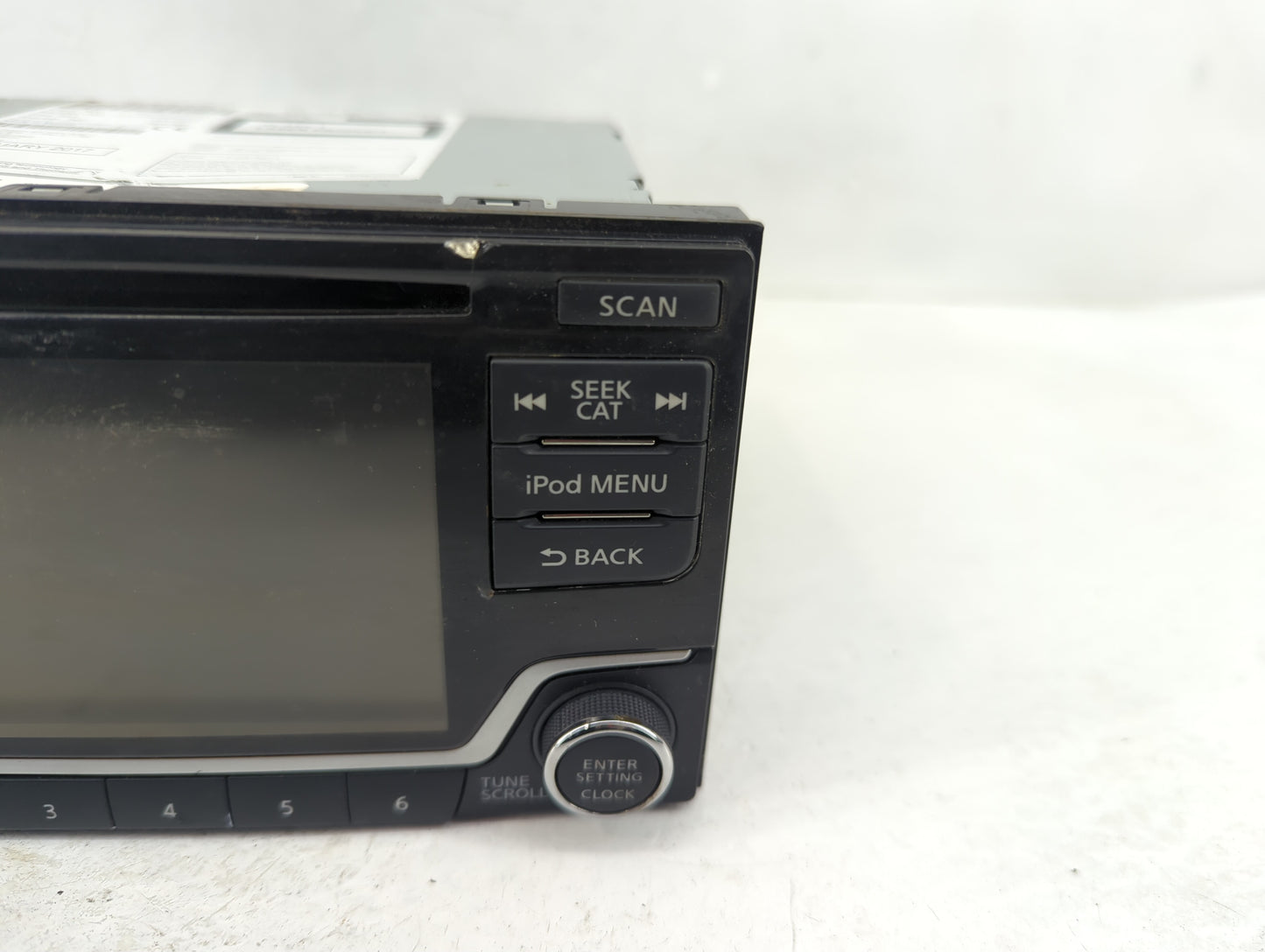 2017-2019 Nissan Sentra Radio AM FM Cd Player Receiver Replacement P/N:28185-4AF6A Fits Fits 2017 2018 2019 OEM Used Auto Pa