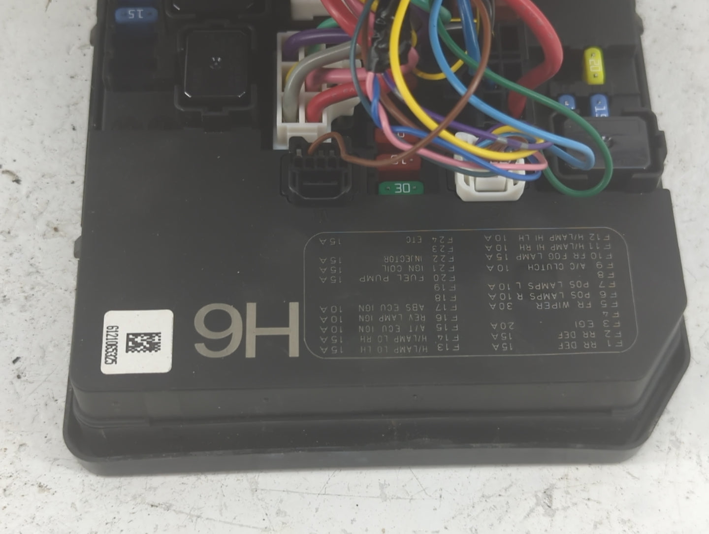 2013-2019 Nissan Sentra Fusebox Fuse Box Panel Relay Module Fits Fits 2013 2014 2015 2016 2017 2018 2019 OEM Used Auto Parts