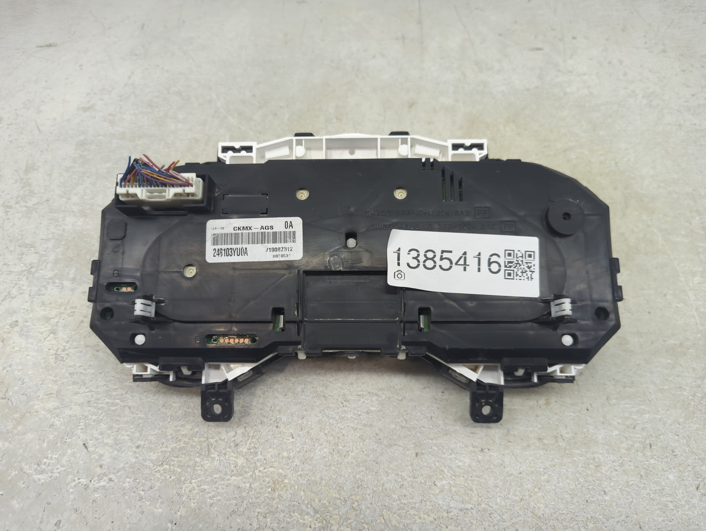 2016-2019 Nissan Sentra Instrument Cluster Speedometer Gauges P/N:248103YU0A Fits Fits 2016 2017 2018 2019 OEM Used Auto Par