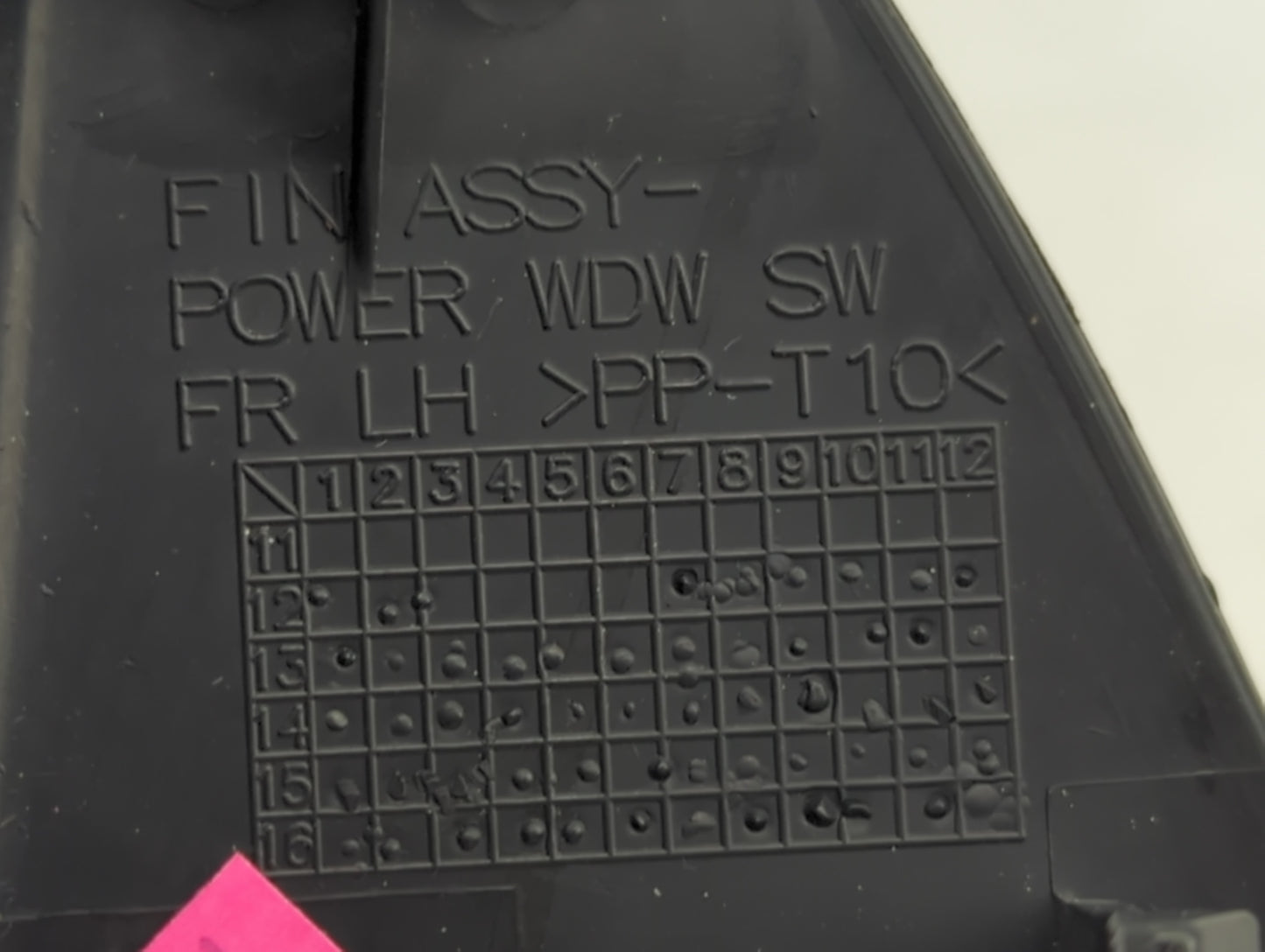 2013-2019 Nissan Sentra Master Power Window Switch Replacement Driver Side Left Fits Fits 2013 2014 2015 2016 2017 2018 2019