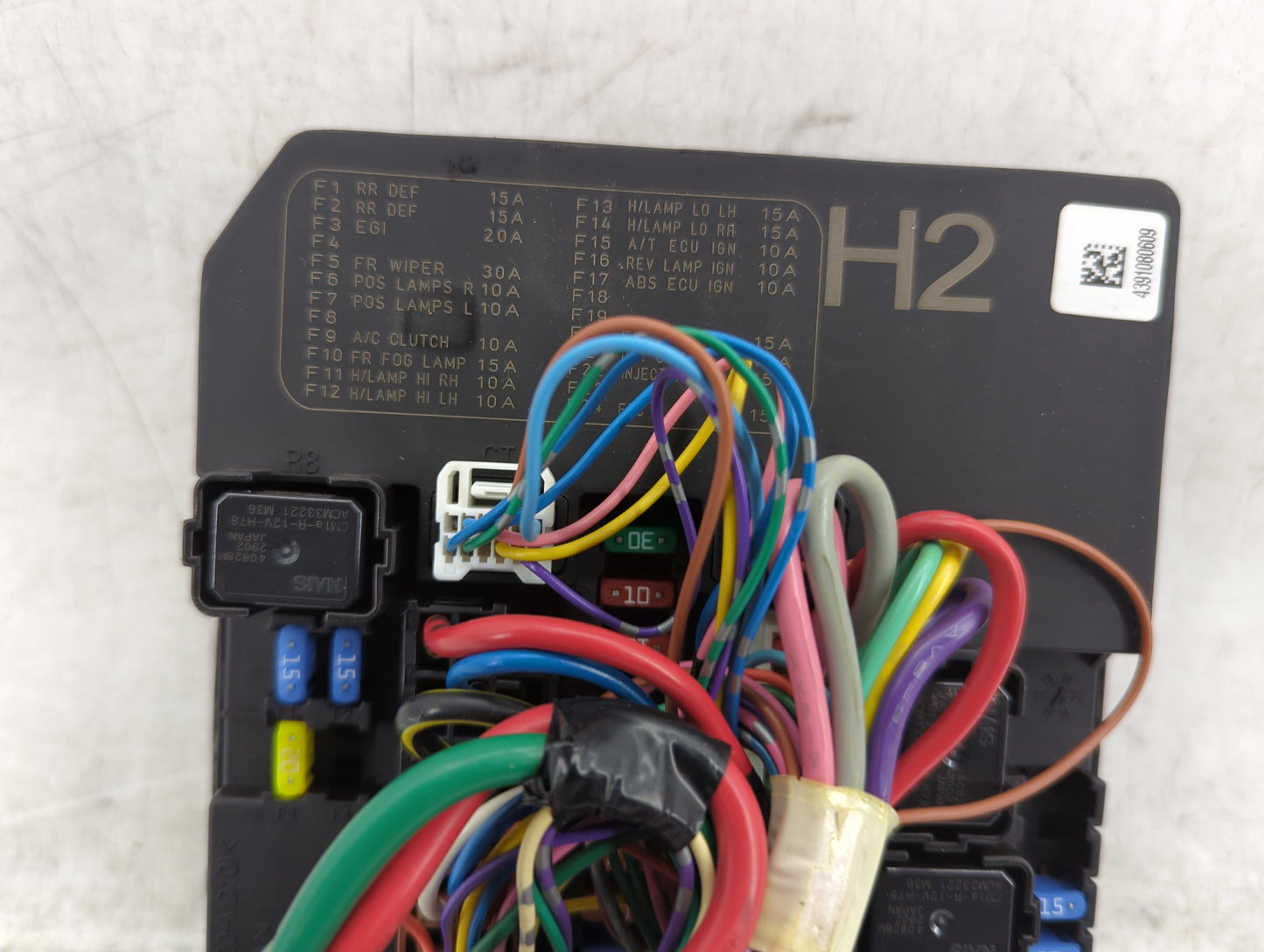 2013-2019 Nissan Sentra Fusebox Fuse Box Panel Relay Module P/N:3S0J00101 284B7 3RA3E Fits Fits 2013 2014 2015 2016 2017 201