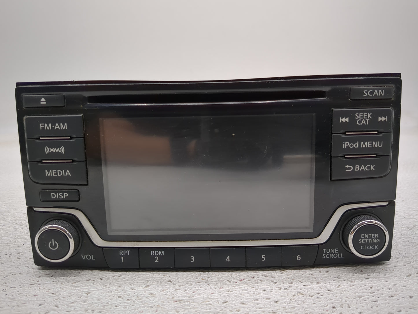 2017-2019 Nissan Sentra Radio AM FM Cd Player Receiver Replacement P/N:28185 4AF6A Fits Fits 2017 2018 2019 OEM Used Auto Pa