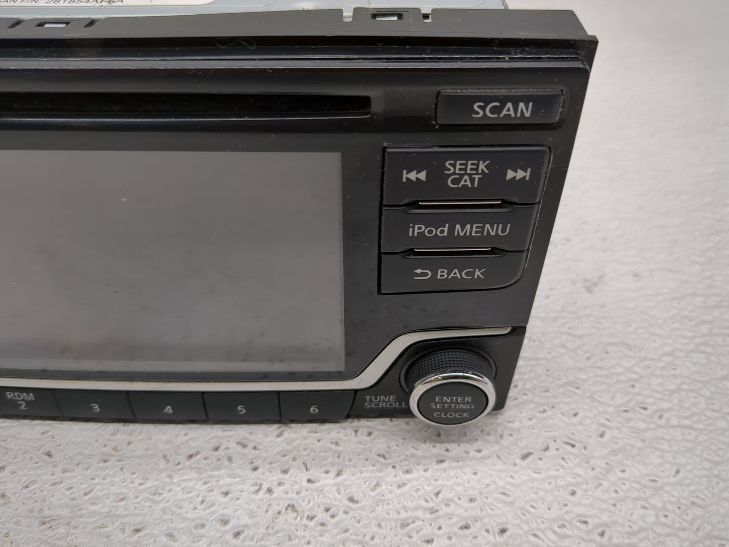 2017-2019 Nissan Sentra Radio AM FM Cd Player Receiver Replacement P/N:28185 4AF6A Fits Fits 2017 2018 2019 OEM Used Auto Pa