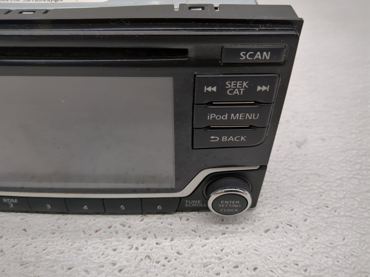 2017-2019 Nissan Sentra Radio AM FM Cd Player Receiver Replacement P/N:28185 4AF6A Fits Fits 2017 2018 2019 OEM Used Auto Pa