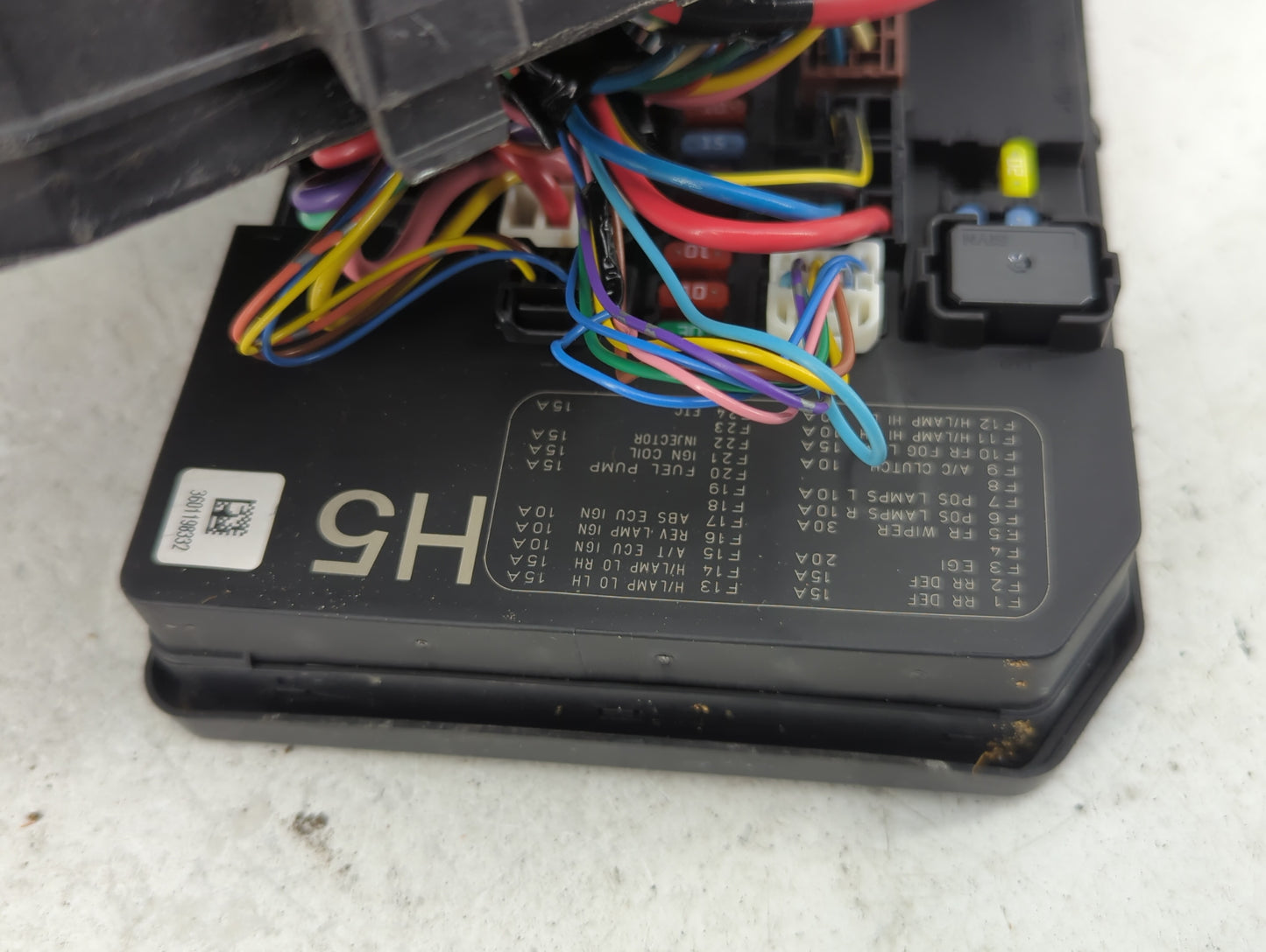 2013-2019 Nissan Sentra Fusebox Fuse Box Panel Relay Module P/N:284B7 3RA3E 284B73RA3E Fits OEM Used Auto Parts - Oemusedaut