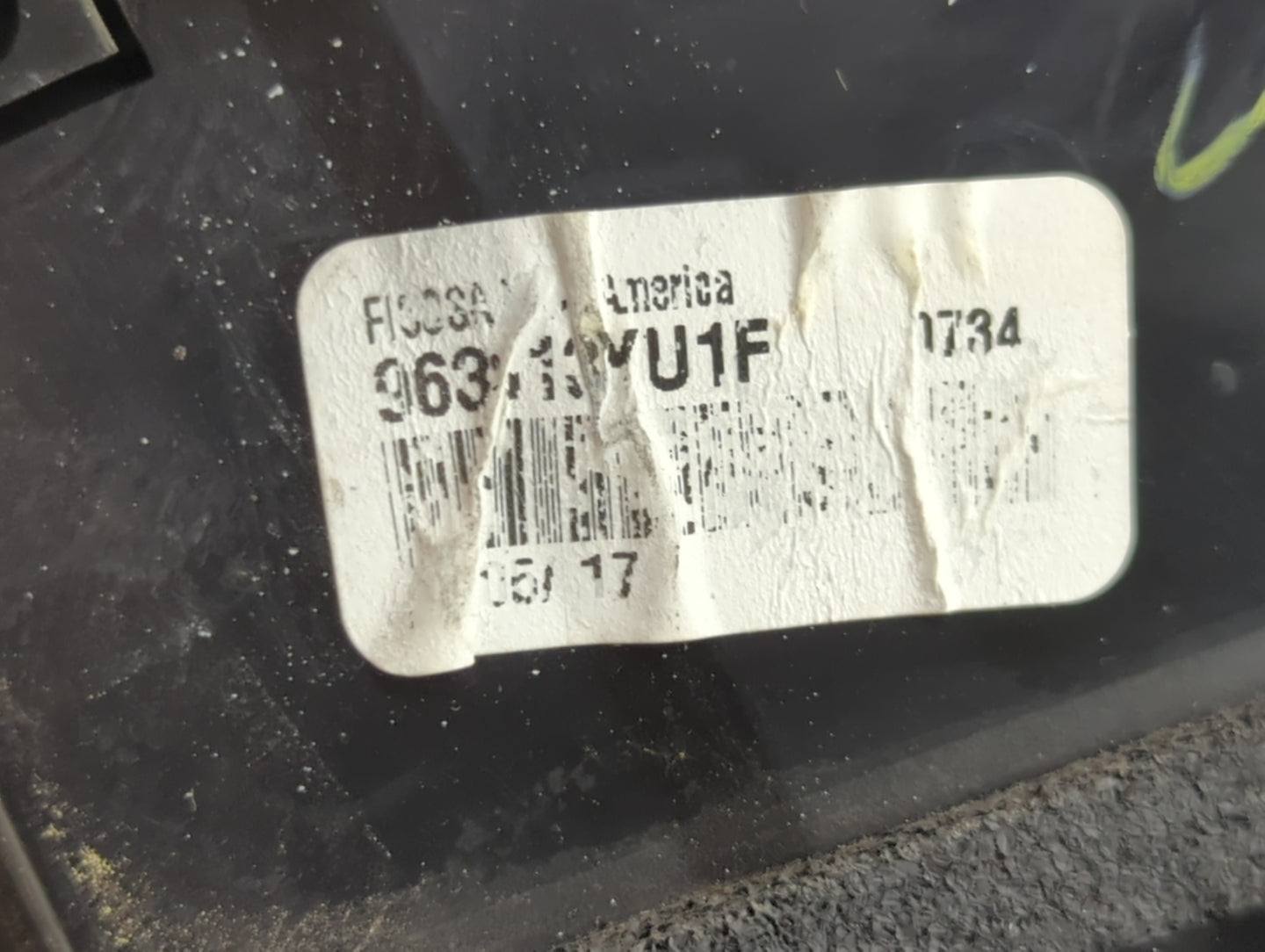 2016-2019 Nissan Sentra Passenger Side View Mirror - Right Door Mirror OEM Used - Oemusedautoparts1.com