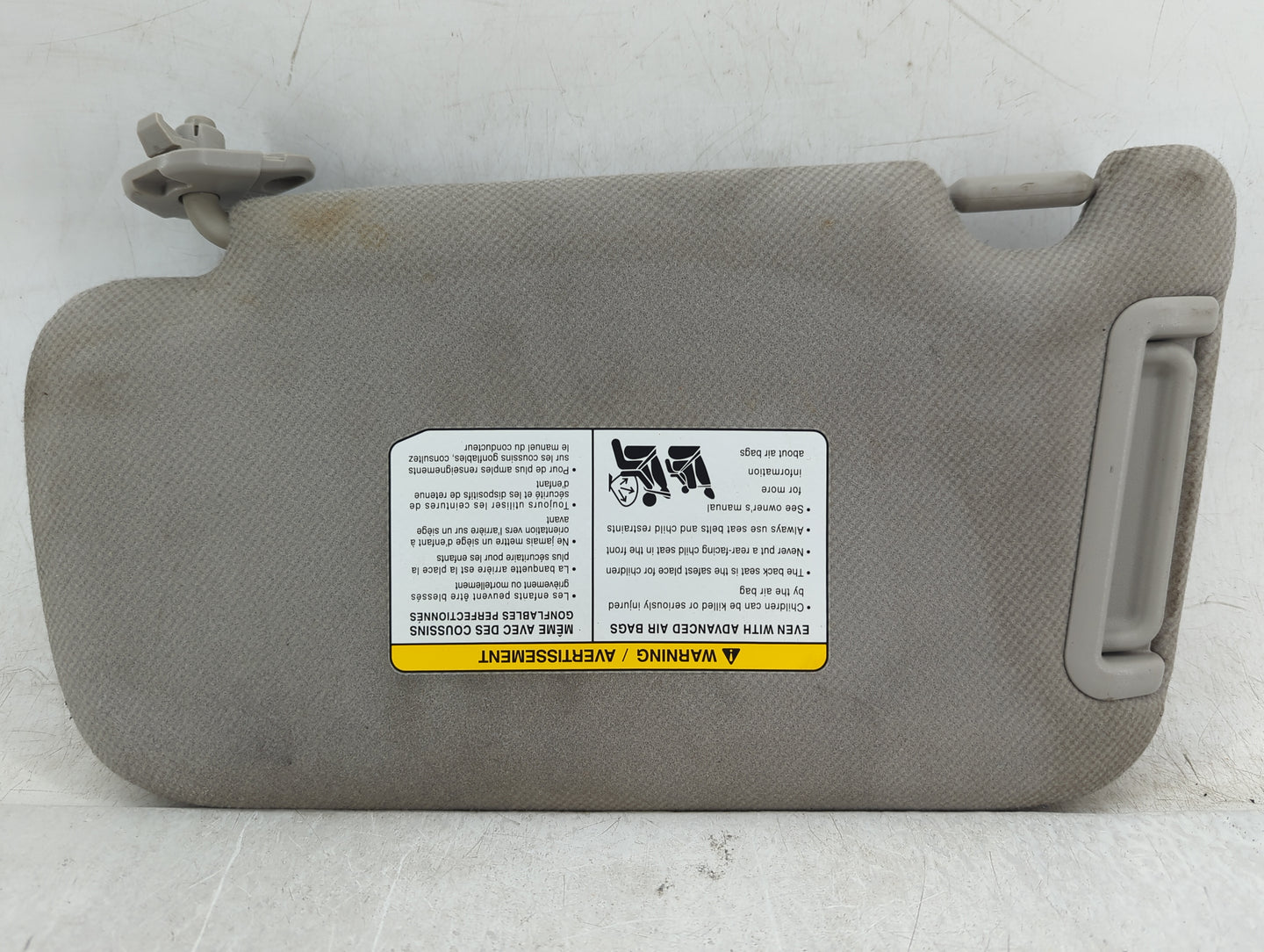 2013-2019 Nissan Sentra Sun Visor Shade Replacement Passenger Right Mirror Fits Fits 2012 2013 2014 2015 2016 2017 2018 2019
